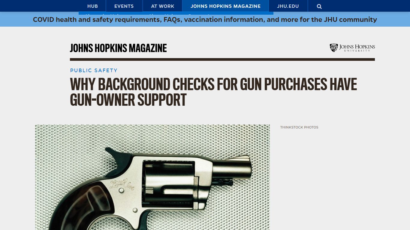 Why background checks for gun purchases have gun-owner support | Hub